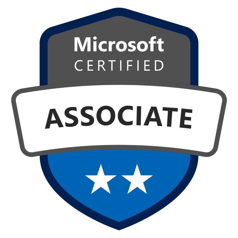 Microsoft Certified: Power BI Data Analyst Associate badge